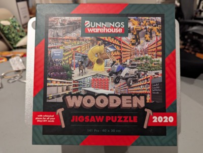 MrBob Puzzles Bunnings Warehouse - obrázek puzzlí