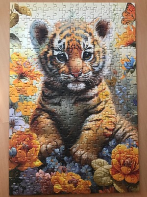 PlayfulMario Flower Grove Tiger - obrázek puzzlí