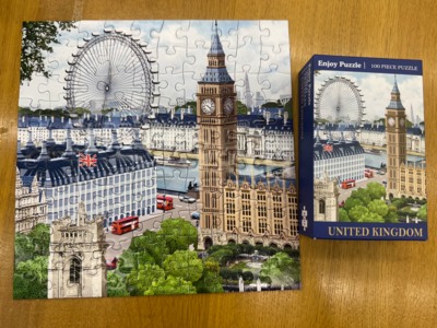 Yuzawaya WORLD TRAVELLER UNITED KINGDOM - obrázek puzzlí