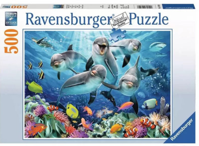 Ravensburger Dauphins sur le récif corail - obrázek puzzlí