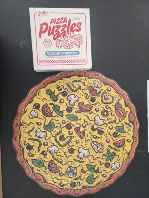 Stellar Factory Pizza Puzzles Veggie Supreme - imagen del puzzle