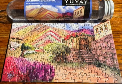yuyay Rainbow mountain - imagen del puzzle