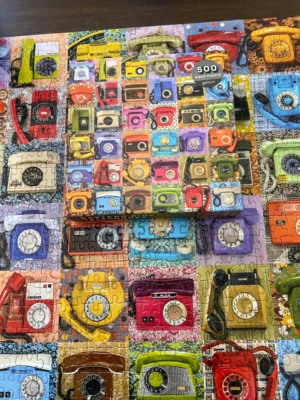 Galison Eastern Block Telephones - obrázek puzzlí