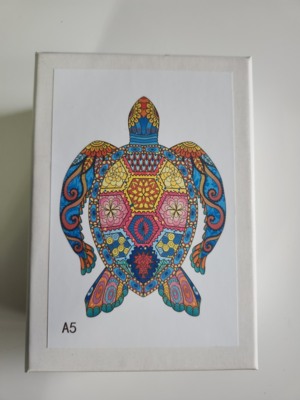 Wooden Puzzle Turtle - image du puzzle