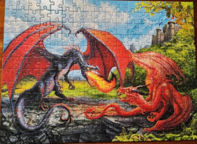 Ravensburger Kampf der Drachen - obrázek puzzlí