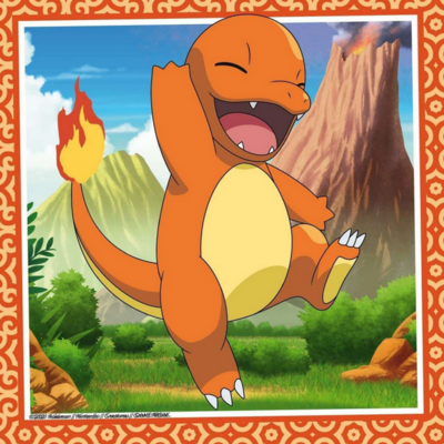 Ravensburger Pokemon - Charmander - imagen del puzzle