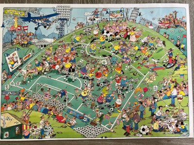 Jumbo Jan van Haasteren: voetbal - imagen del puzzle