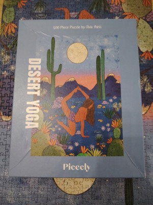 Piecely Desert yoga - obrázek puzzlí