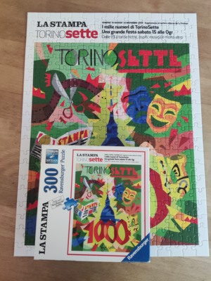 Ravensburger La Stampa TorinoSette n° 1009 - obrázek puzzlí