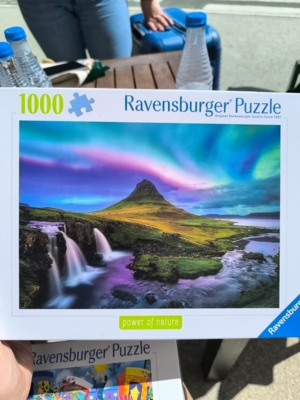 Ravensburger Aurora over kirkjufell - obrázek puzzlí