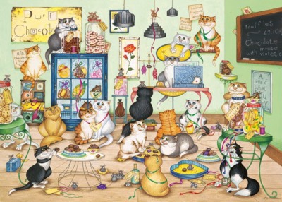 Gibsons Purrfect Chocolate - puzzle image