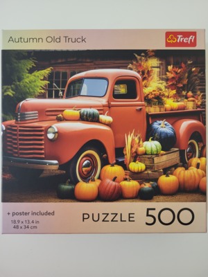 Trefl Autumn Old Truck - パズル画像