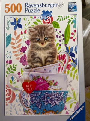 Ravensburger Kitten in a cup - パズル画像