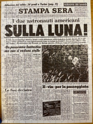 Ravensburger L‘uomo sulla luna 21 luglio 1969 - image du puzzle