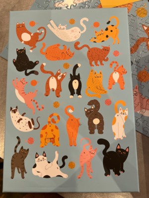 Fun Club Cat Butts - obrázek puzzlí
