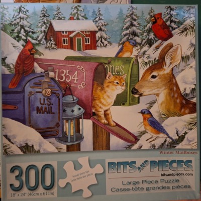Bits and Pieces Winter Mailboxes - obrázek puzzlí