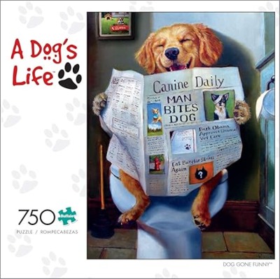 Buffalo Games Dog Gone Funny - puzzle image