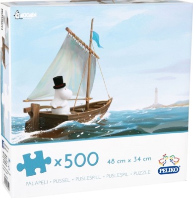 Peliko Moominpappa sailing - puzzle image