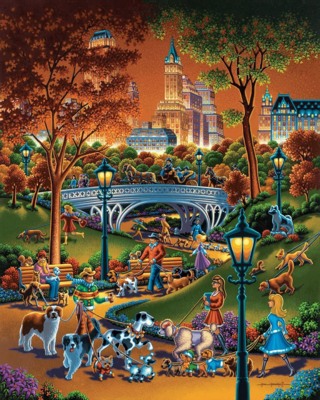 Dowdle Dog Walkers - obrázek puzzlí