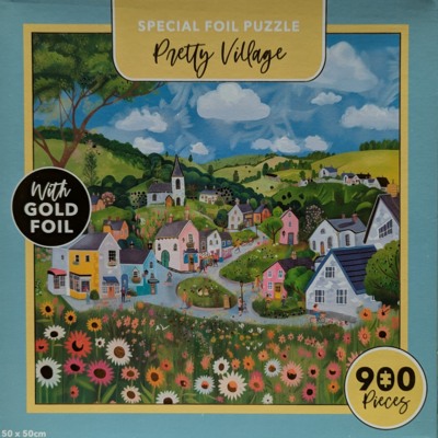 Rusta Pretty Village - puzzle image