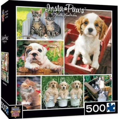 Masterpieces Insta Paws - Nosey Neighbors - puzzle image