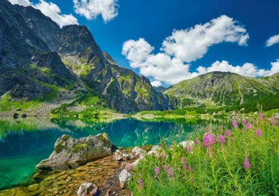 Castorland Czarny Staw pod Rysami, Tatras, Poland - imagen del puzzle