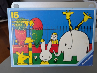 Ravensburger Miffy in the Zoo - imagen del puzzle
