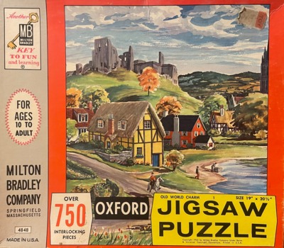 Milton Bradley Old World Charm - puzzle image