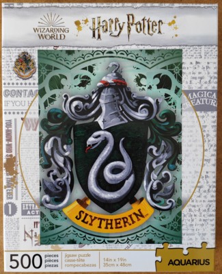 Aquarius Harry Potter Slytherin Crest - obrázek puzzlí