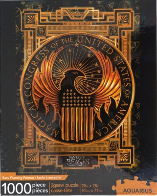 Aquarius Fantastic Beasts and where to find them Macusa - obrázek puzzlí