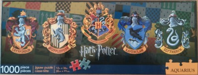 Aquarius Harry Potter Crests - Panorama - obrázek puzzlí