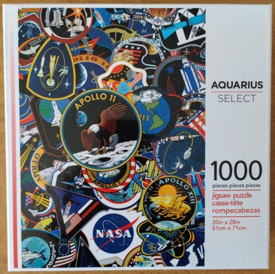 Aquarius NASA Mission Patches - obrázek puzzlí
