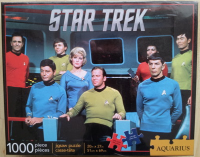 Aquarius Star Trek Original Cast - obrázek puzzlí