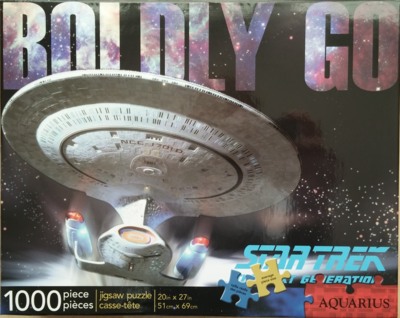 Aquarius Star Trek - The Next Generation Boldly Go - obrázek puzzlí
