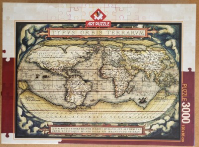 Art Puzzle The First Modern Atlas, 1570 - obrázek puzzlí
