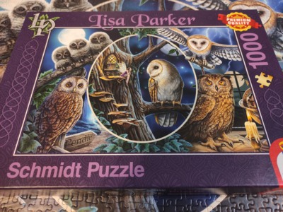 Schmidt Mysterious owls - imagen del puzzle