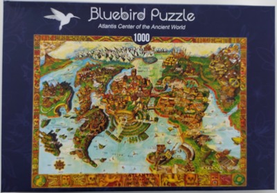 Bluebird Atlantis Center of the Ancient World - パズル画像