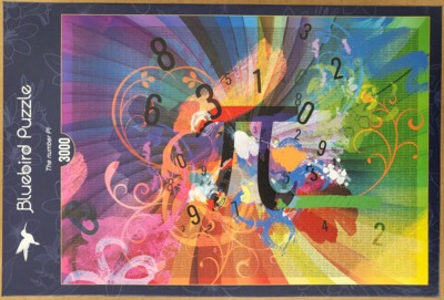 Bluebird The number Pi - obrázek puzzlí