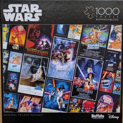Buffalo Games Star Wars - Original Trilogy Posters - obrázek puzzlí