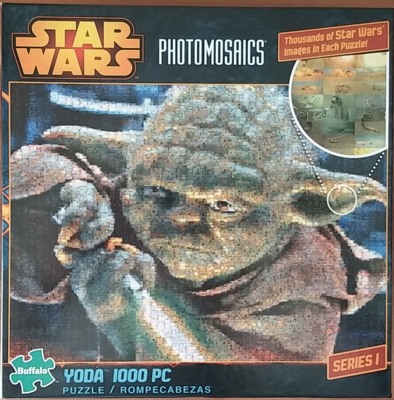 Buffalo Games Star Wars - Yoda Photomosaik - obrázek puzzlí