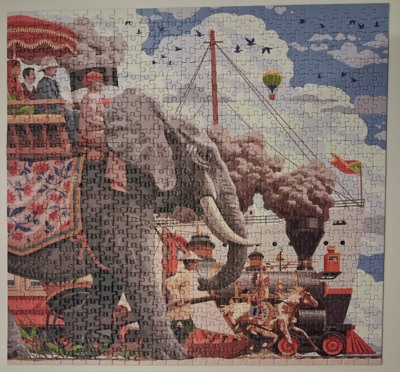 Ravensburger Around the World in 80 days - obrázek puzzlí
