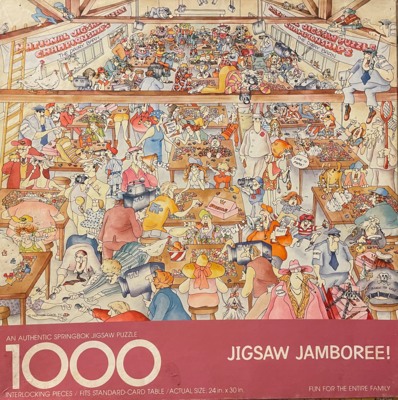 Springbok Jigsaw Jamboree! - obrázek puzzlí