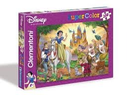 Clementoni SuperColor Snow white - obrázek puzzlí