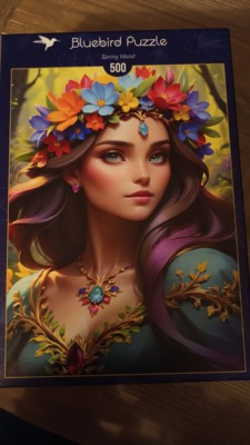 Bluebird Spring mood - obrázek puzzlí
