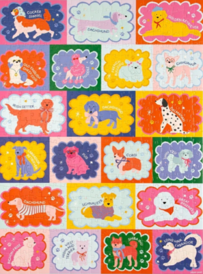 Pippi Post Dapper Dogs - imagen del puzzle