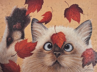 Great American Puzzle Factory Frisky Feline - obrázek puzzlí