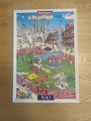 Waddingtons Barcelona 1992 - obrázek puzzlí