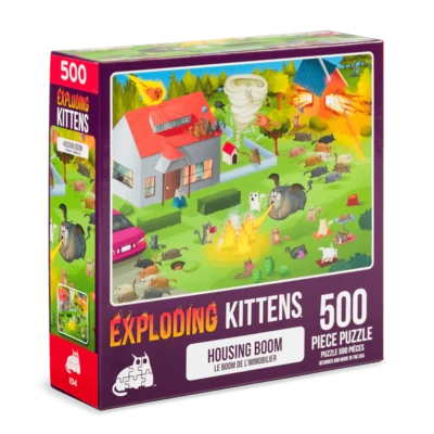 Exploding Kittens Housing Boom - パズル画像