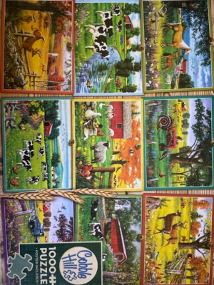Cobble Hill Postcards from the Farm - パズル画像