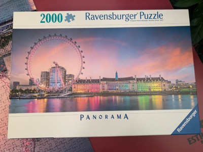 Ravensburger Lovely London panorama - パズル画像